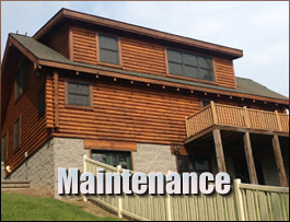  Barium Springs, North Carolina Log Home Maintenance